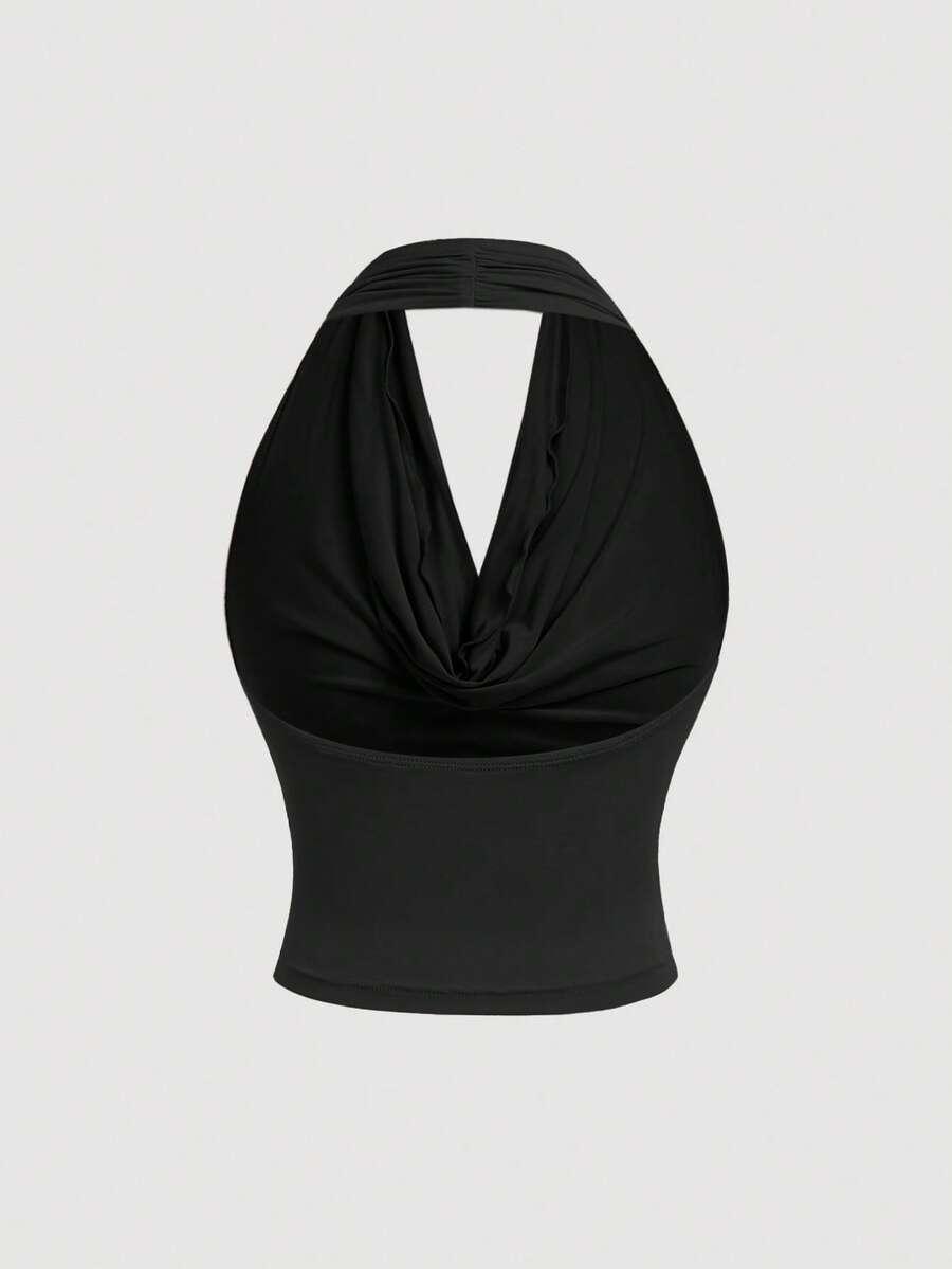 CZARNY TOP BASIC 