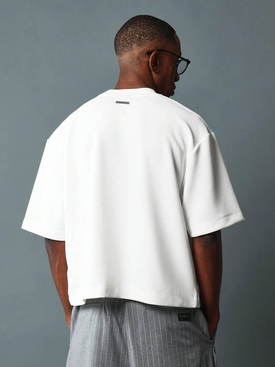 LUŹNY T-SHIRT MĘSKI