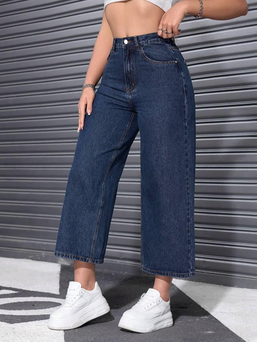 NIEBIESKIE SPODNIE JEANS