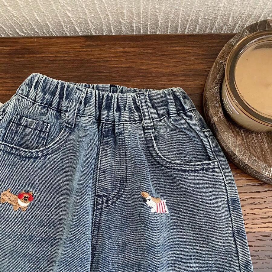 NIEBIESKIE SPODNIE JEANS