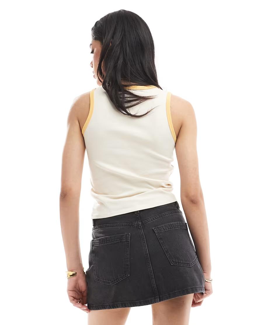 CZARNA MINI SPÓDNICA jeans