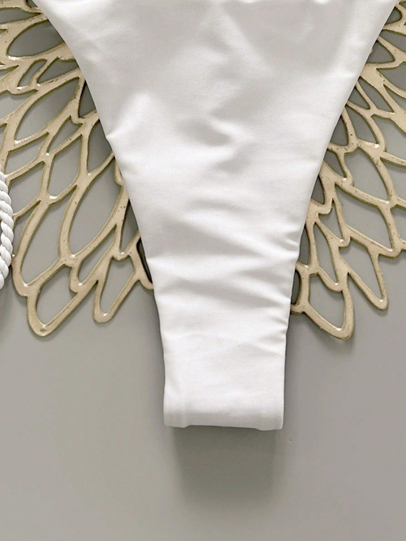 BIAŁE BIKINI DWUCZĘŚCIOWE