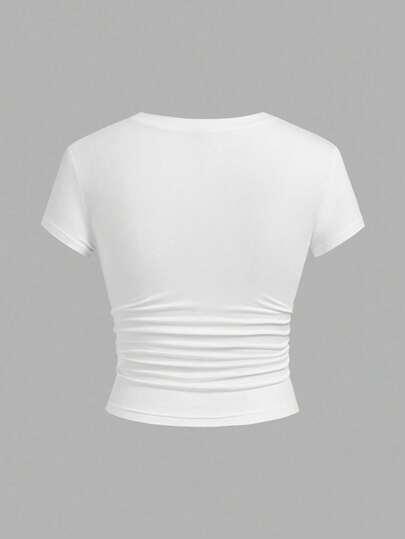 T-SHIRT KRÓTKI RĘKAW PRINT 