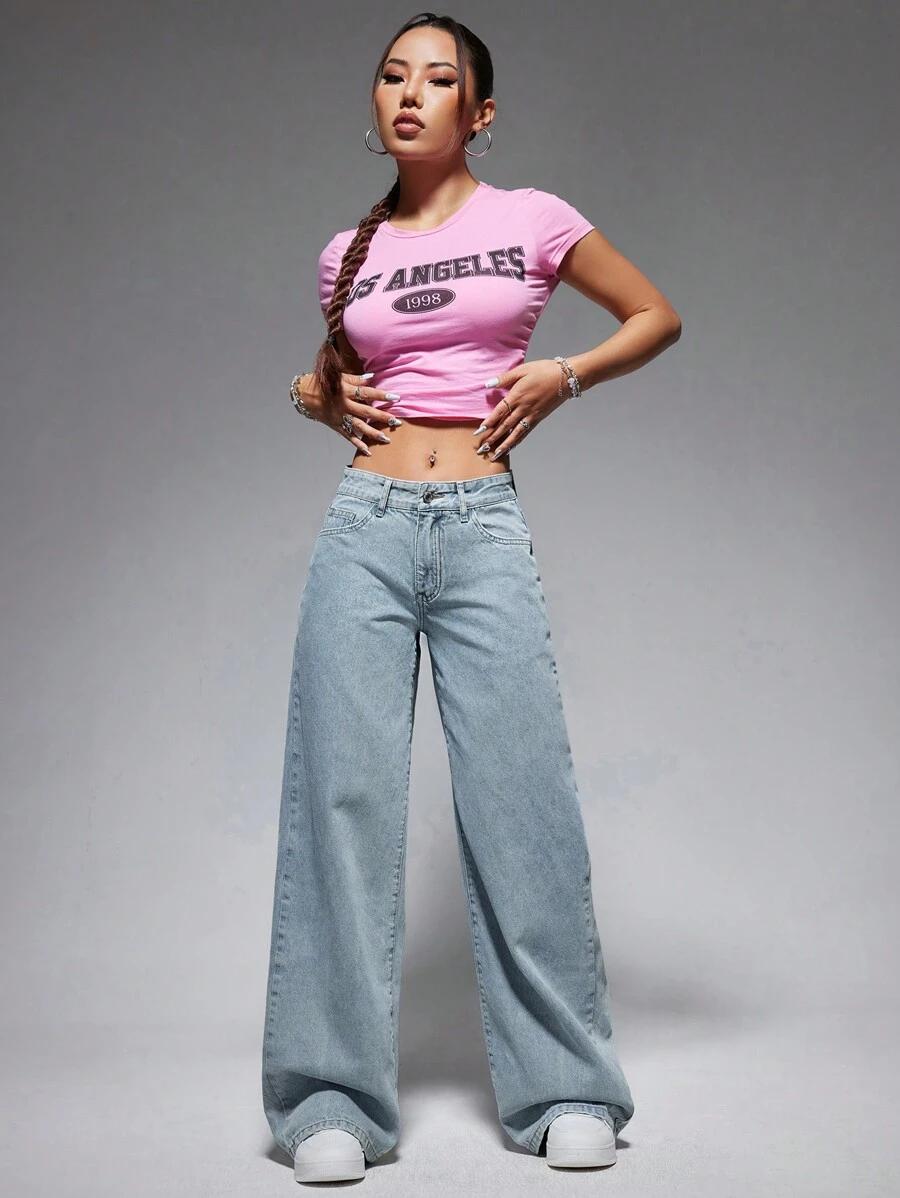 NIEBIESKIE SPODNIE JEANS