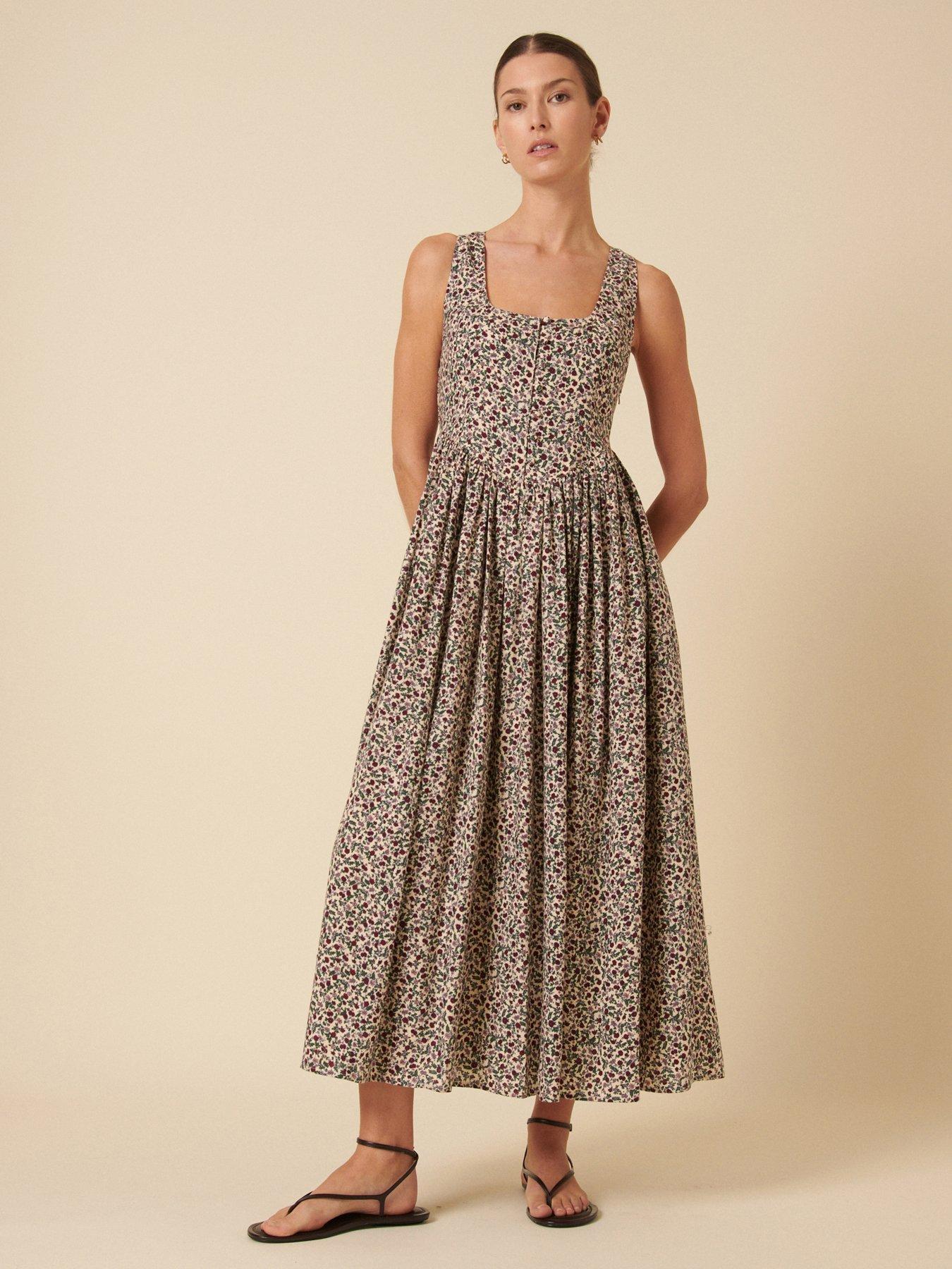 Nobody's Child SUKIENKA MAXI W KWIATY 