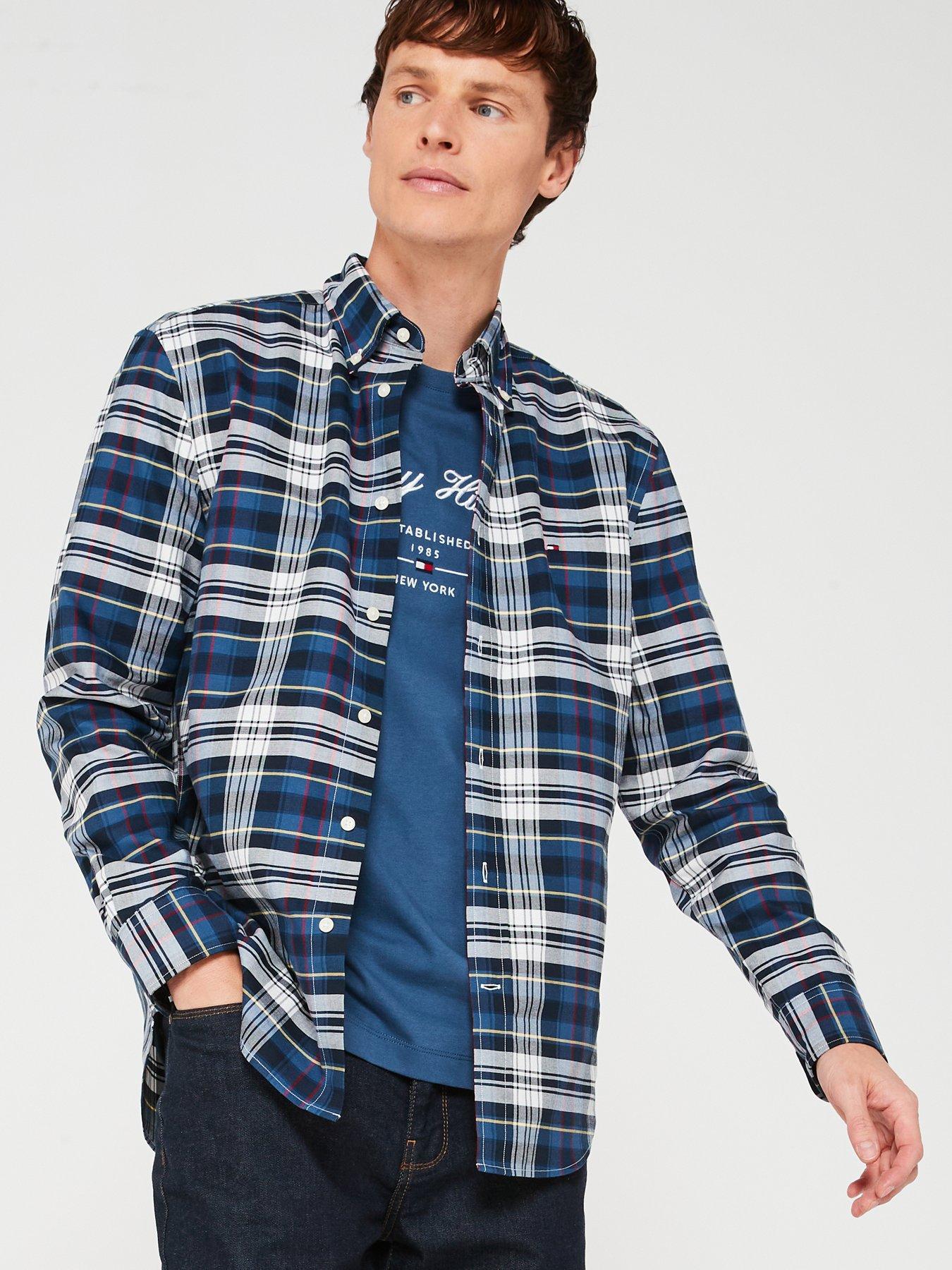 TOMMY HILFIGER KOSZULA W KRATĘ MW0MW37566
