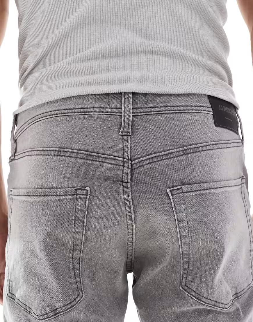 SZARE SPODNIE JEANS