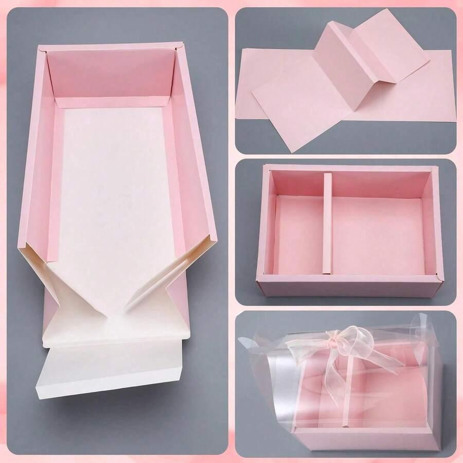 żółte pudełka prezentowe 5-pack