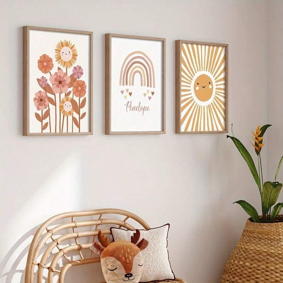 plakaty na ścianę 3-pack