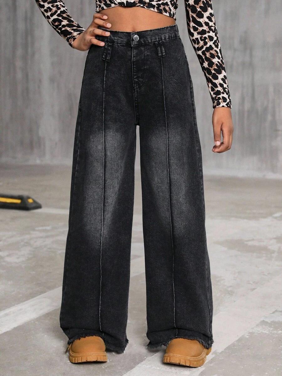 czarne spodnie jeans