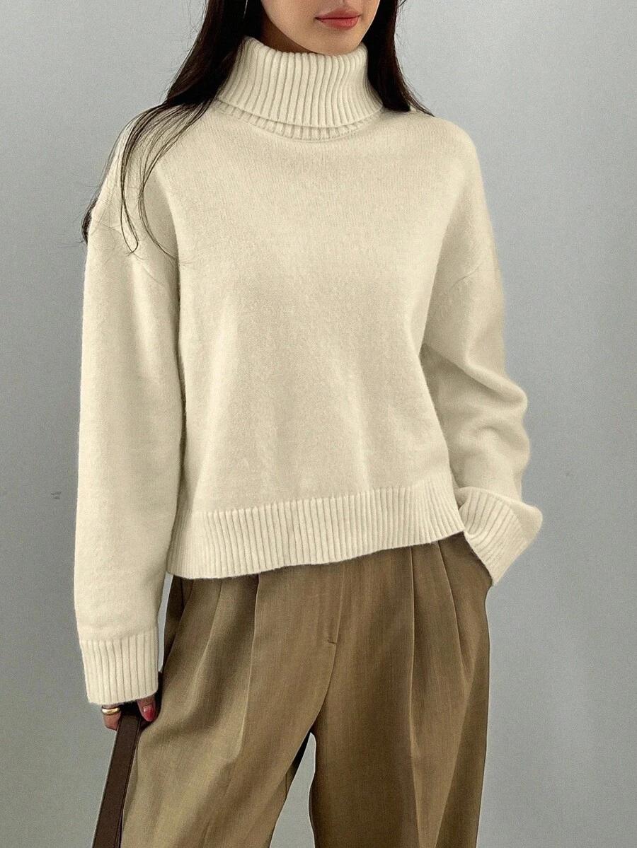 sweter z golfem