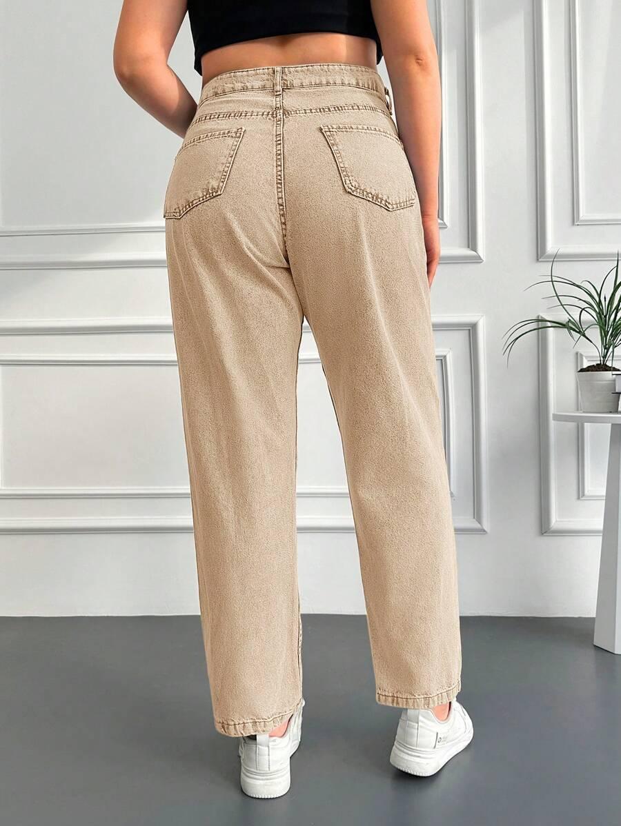 SPODNIE JEANS WYSOKI STAN