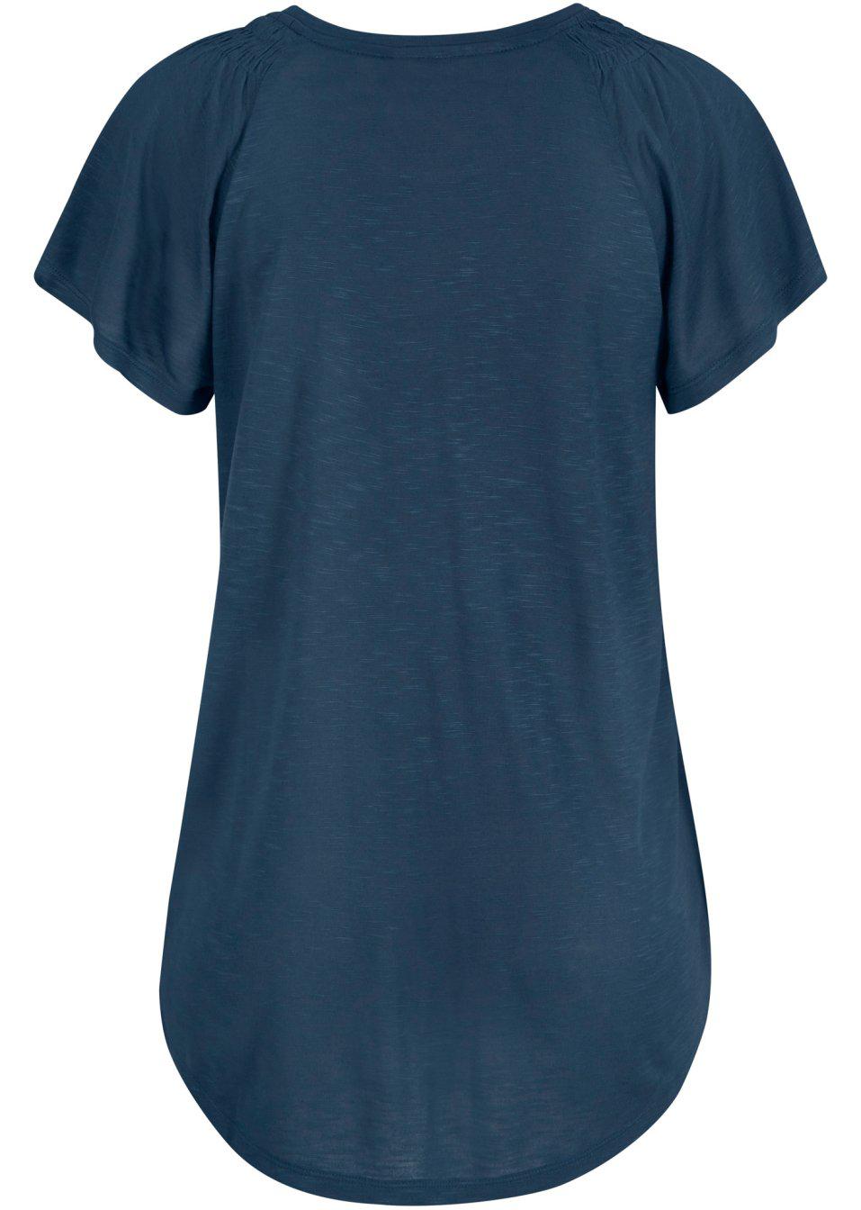 T-SHIRT Z OKRĄGŁYM DEKOLTEM