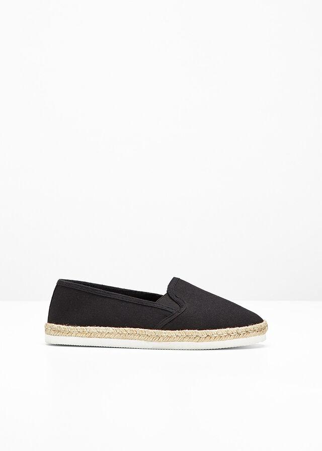 ESPADRYLE DAMSKIE NA PŁASKIEJ PODESZWIE