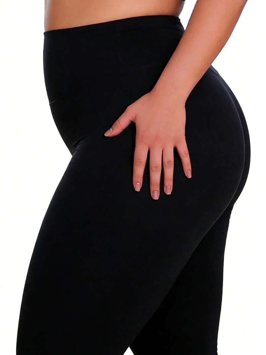 czarne legginsy 2-pack