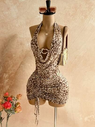 SUKIENKA ANIMAL PRINT