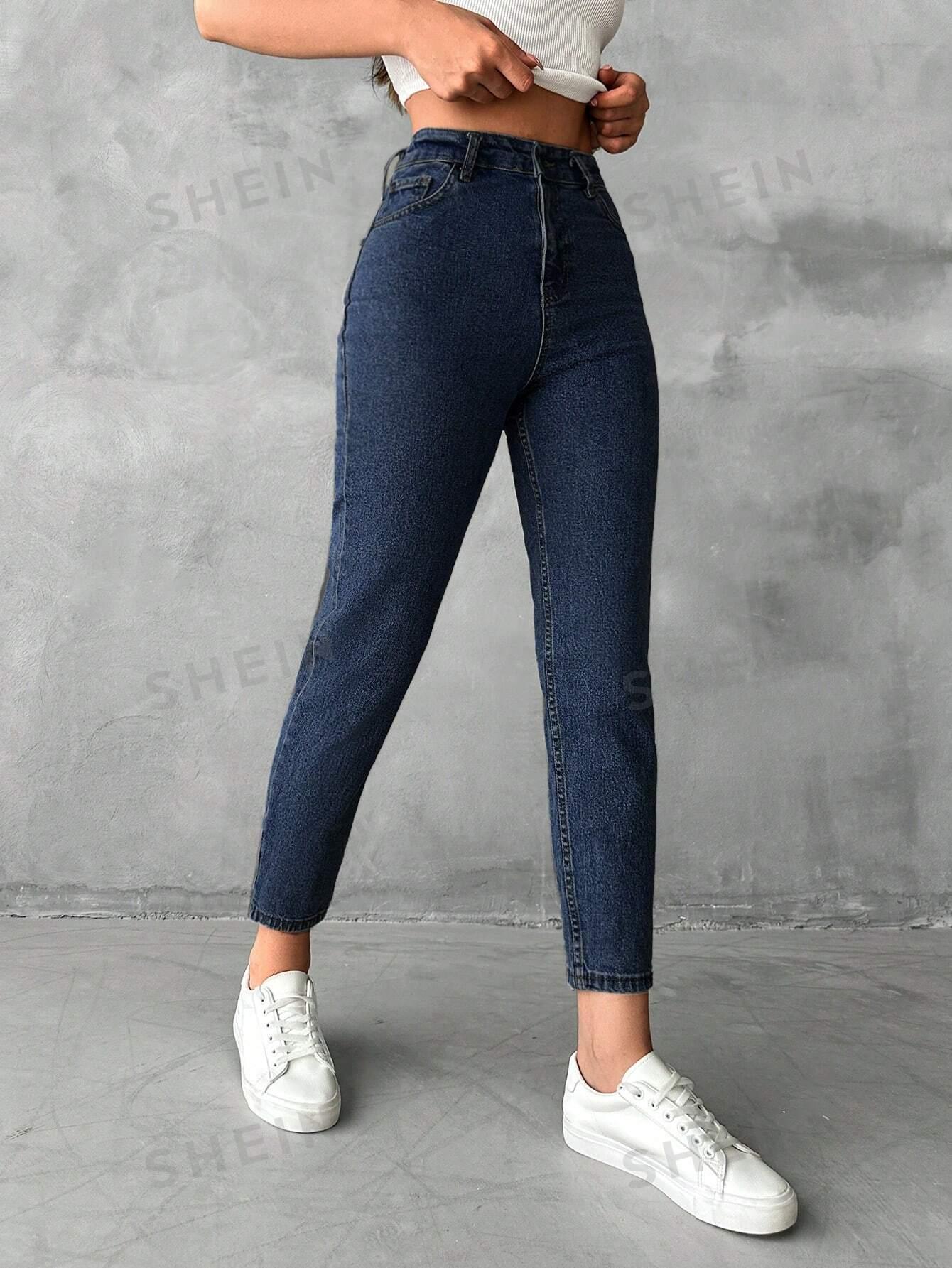 NIEBIESKIE SPODNIE JEANS 
