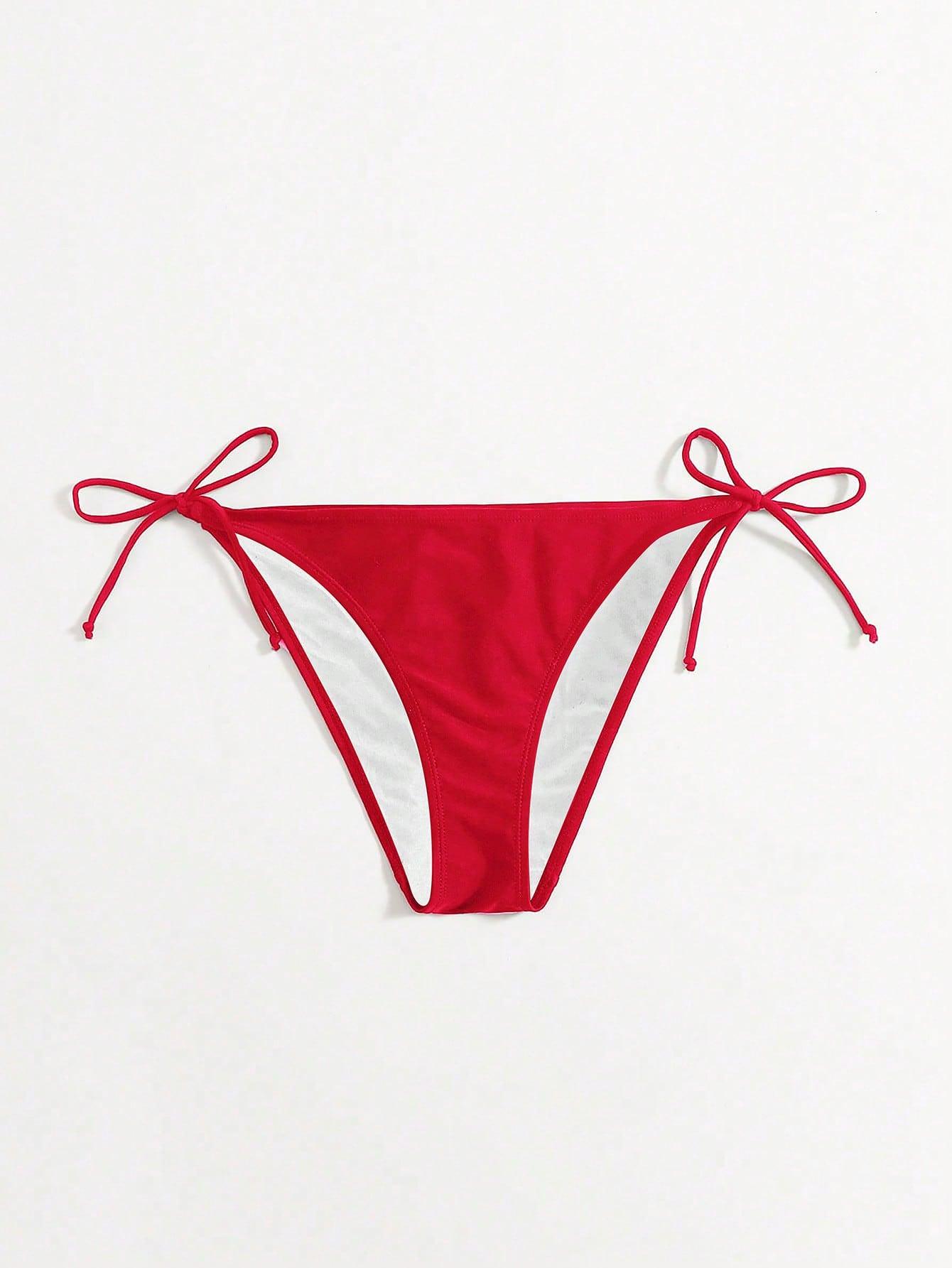 CZERWONY DÓŁ OD BIKINI