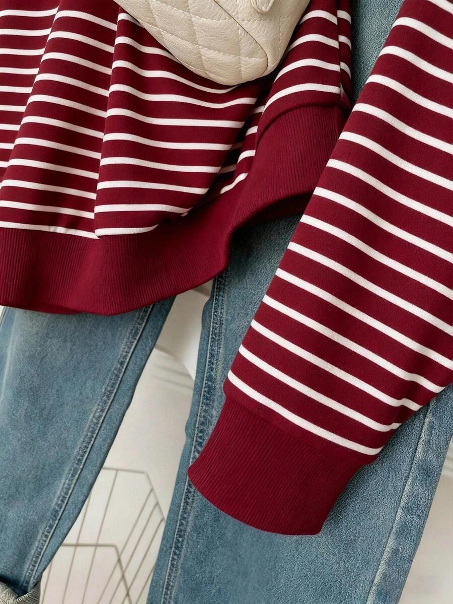 bluza zamek paski