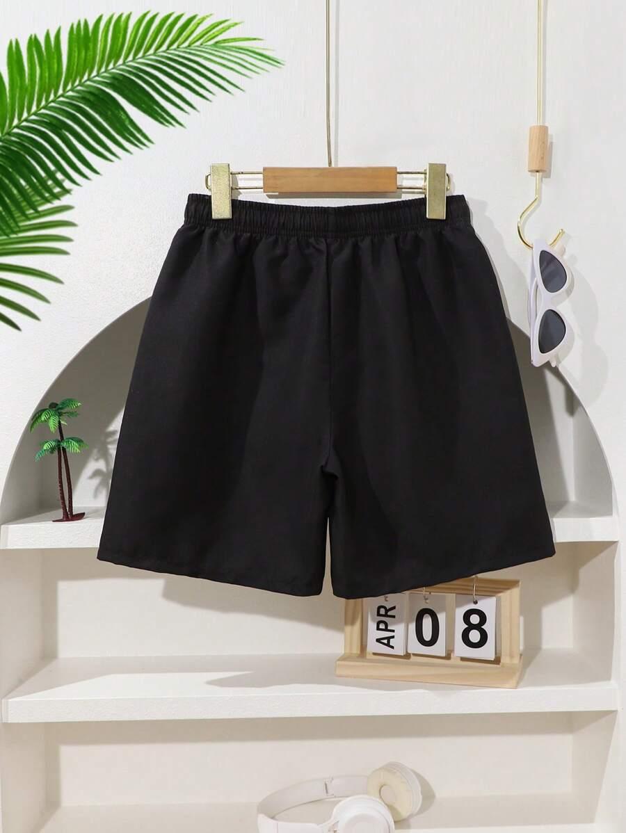 czarne SZORTY KĄPIELOWE