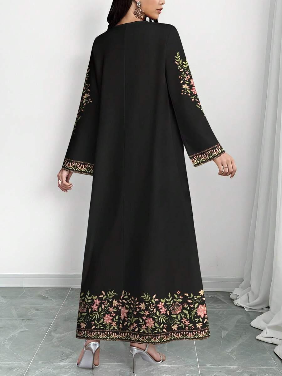 MAXI SUKIENKA V-NECK
