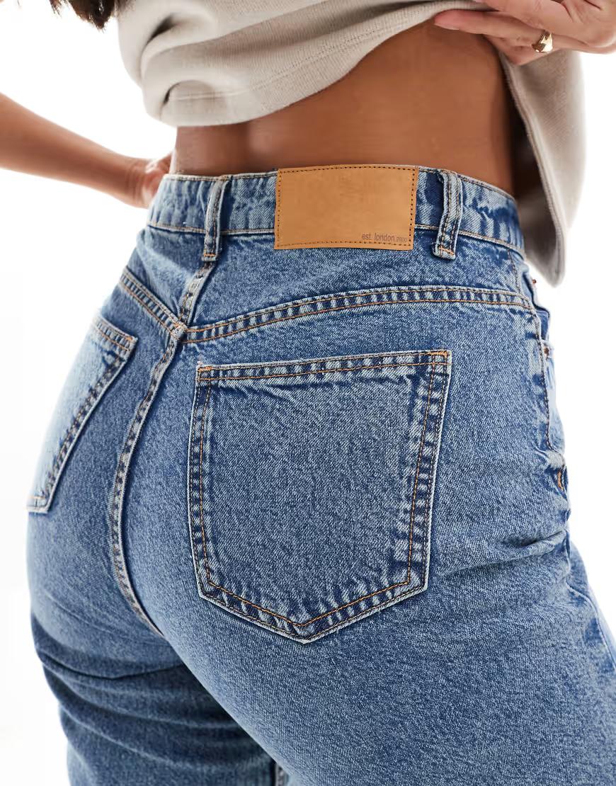 NIEBIESKIE SPODNIE JEANS