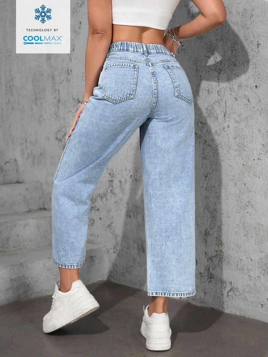 NIEBIESKIE SPODNIE JEANS 