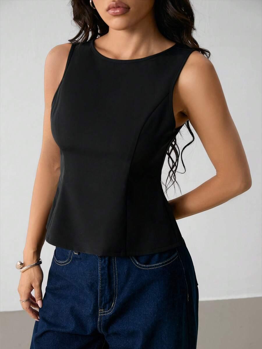 CZARNA ELEGANCKA BLUZKA