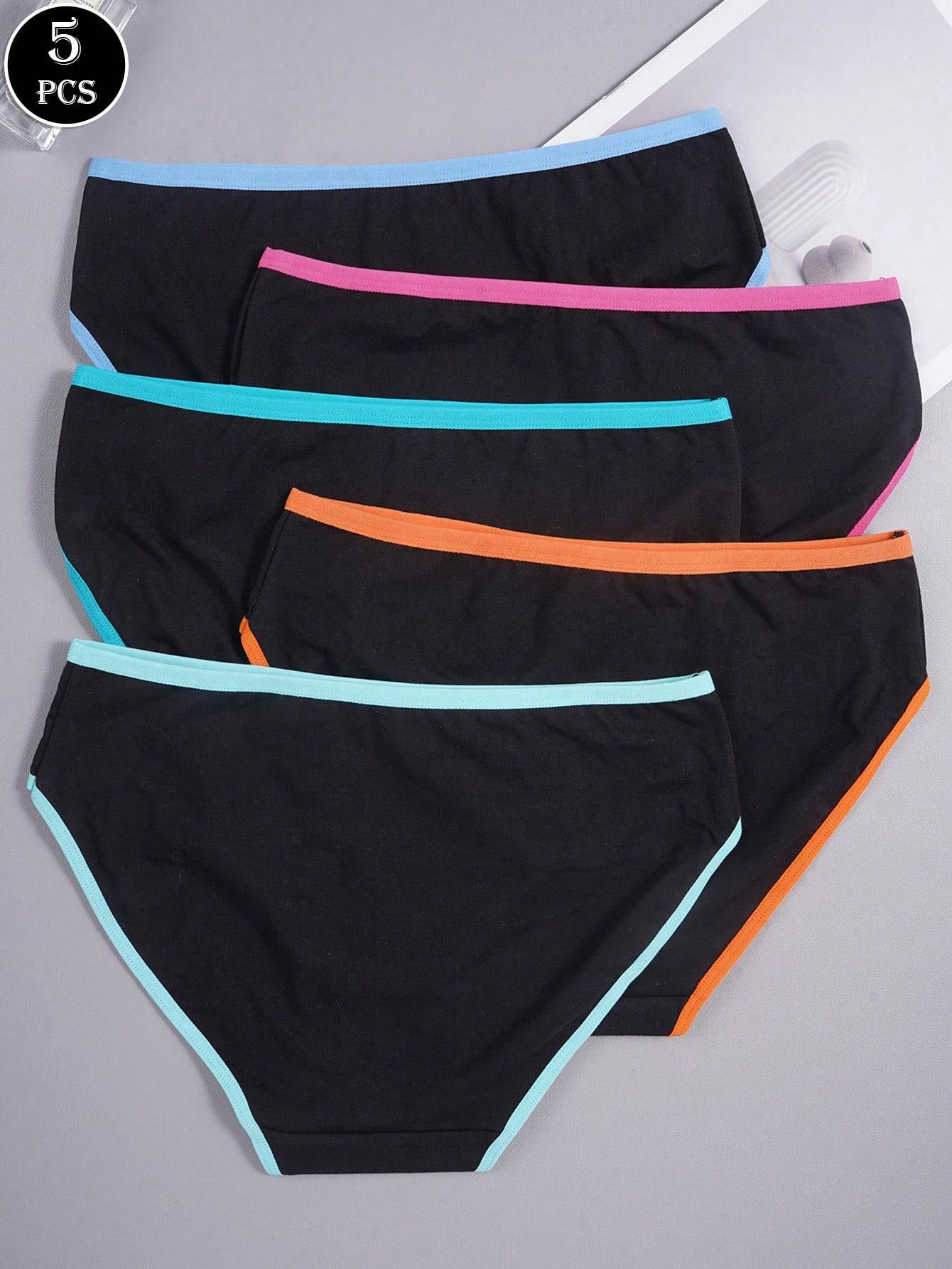 czarne majtki 5-pack