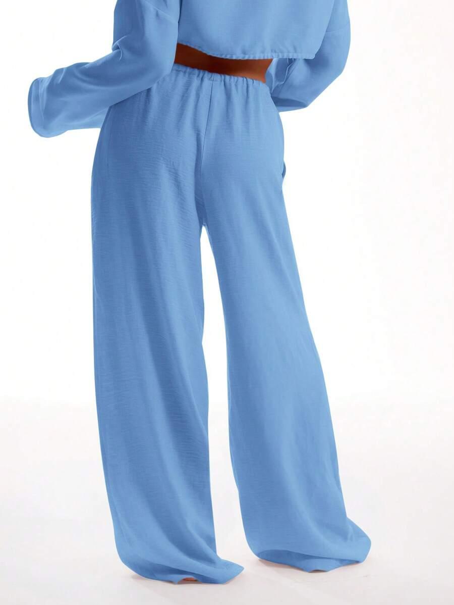 NIEBIESKIE SPODNIE CASUAL