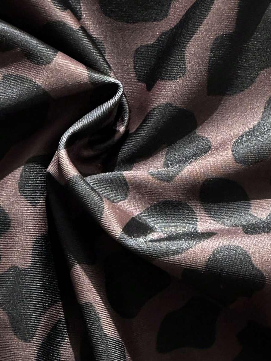 DWUCZĘŚCIOWY STRÓJ KĄPIELOWY ANIMAL PRINT