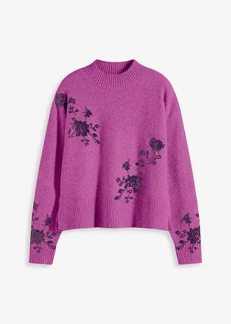 SWETER Z HAFTOWANYMI CEKINAMI