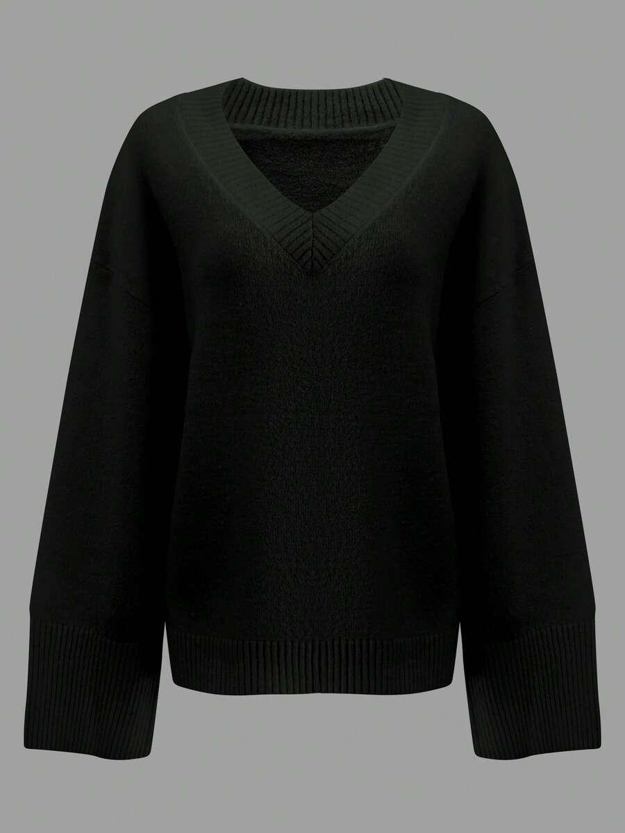 CZARNY SWETER BASIC