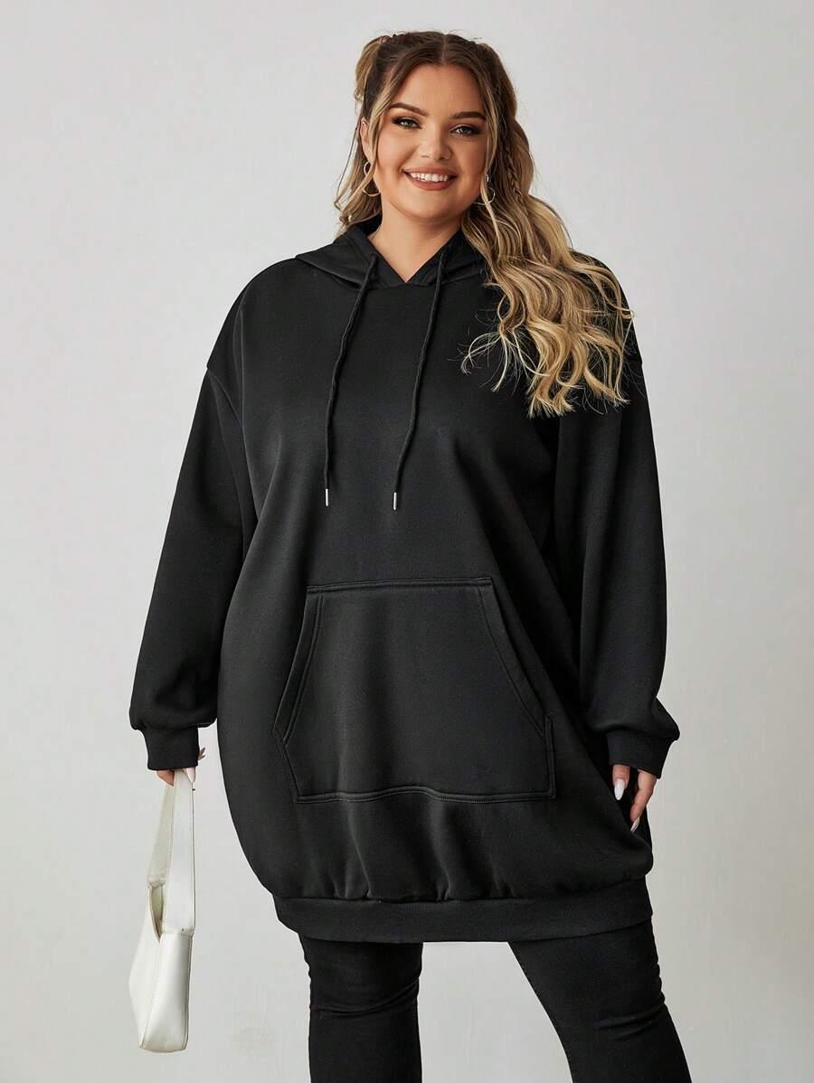 CZARNA BLUZA KAPTUR