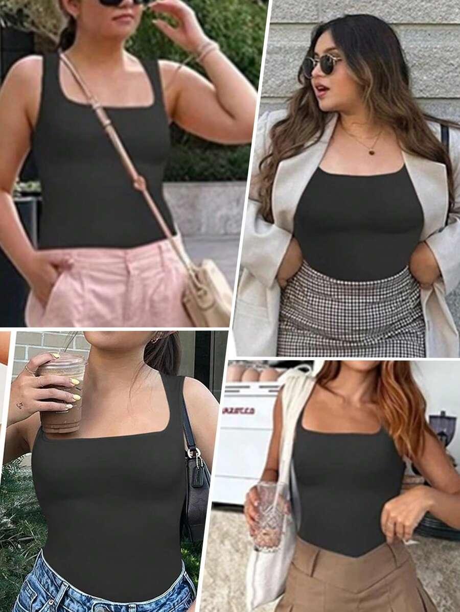 CZARNY TOP MODELUJĄCY
