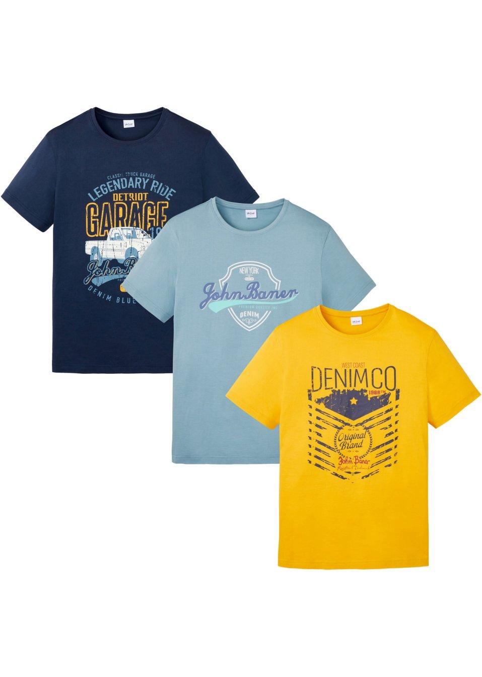 T SHIRT MĘSKI 3 SZT