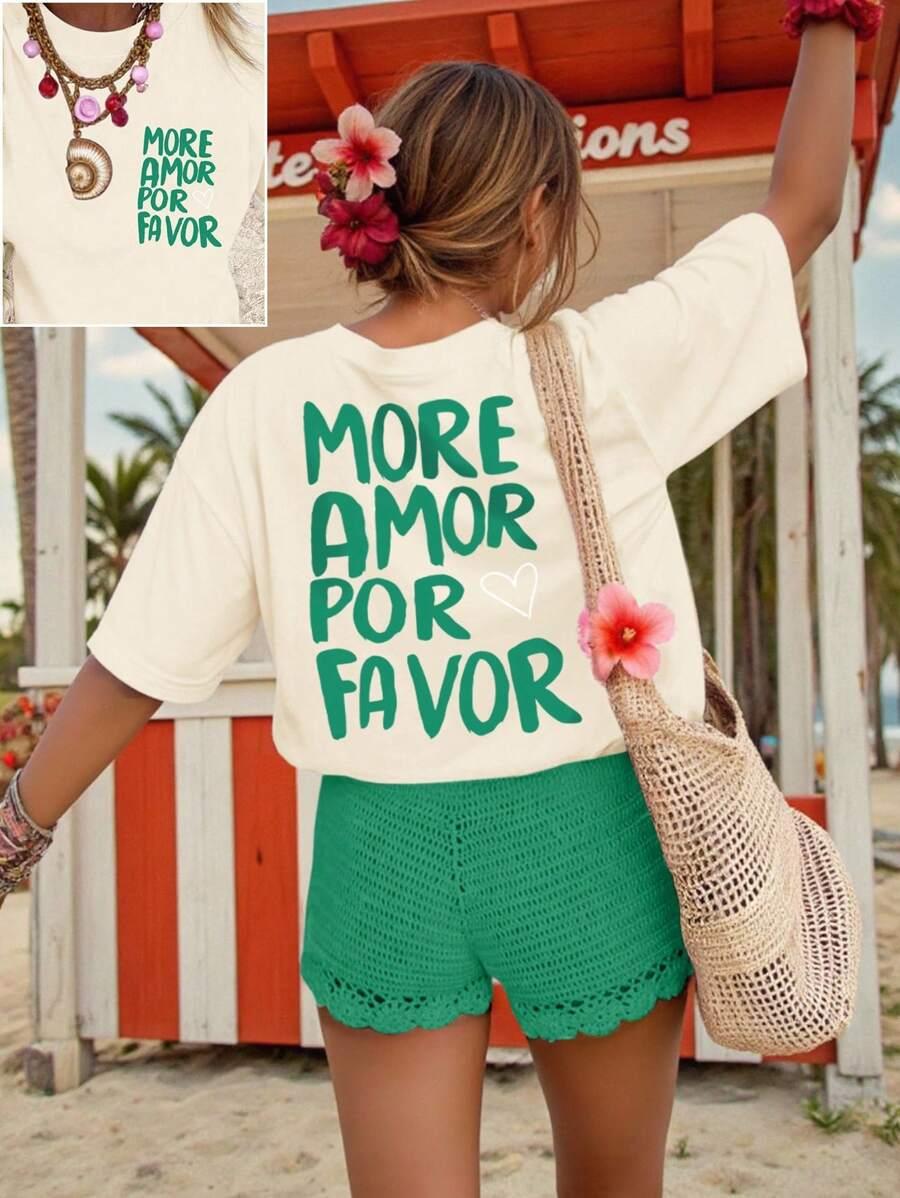 T-SHIRT Z NADRUKIEM