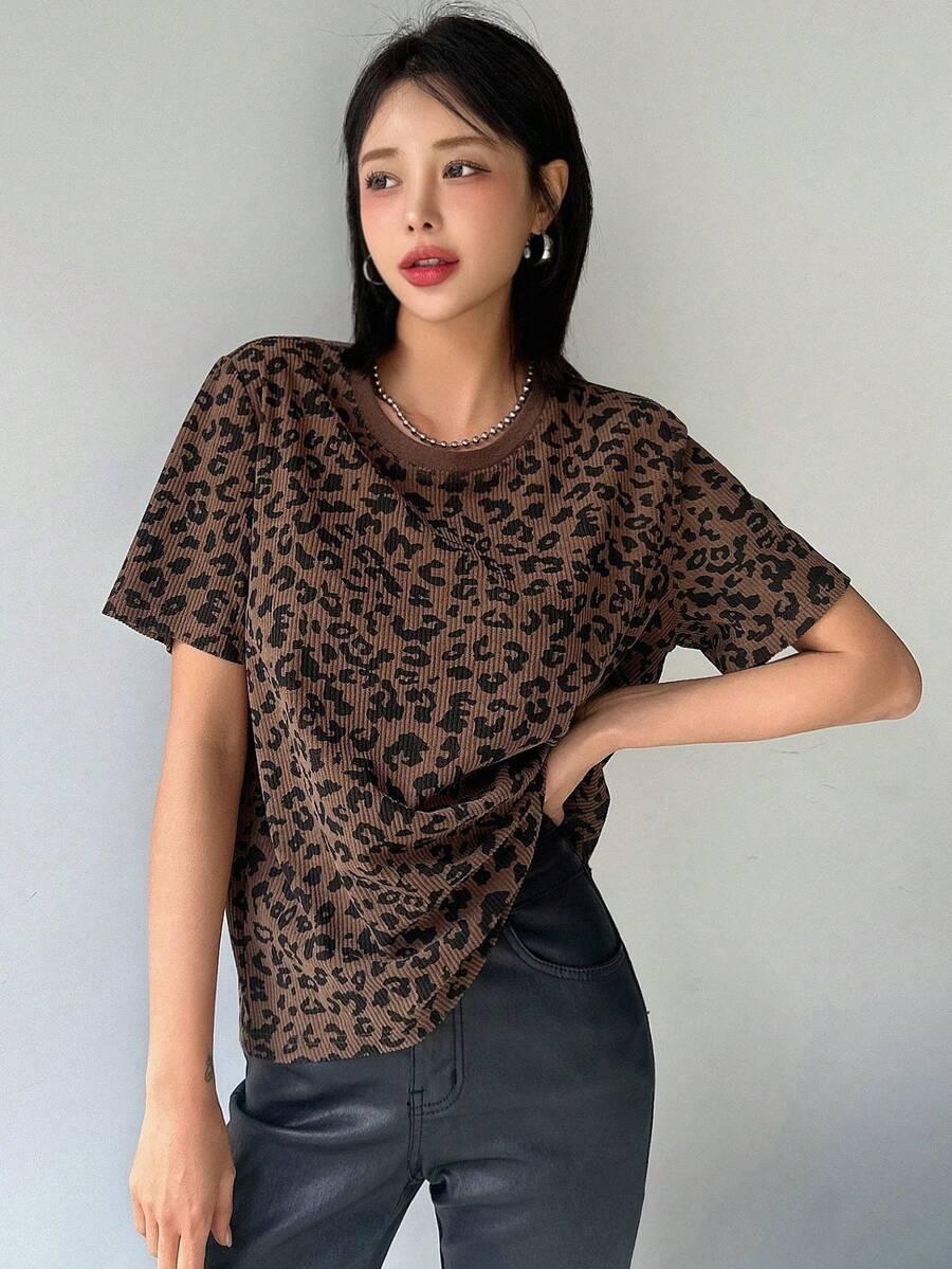 T-SHIRT ANIMAL PRINT