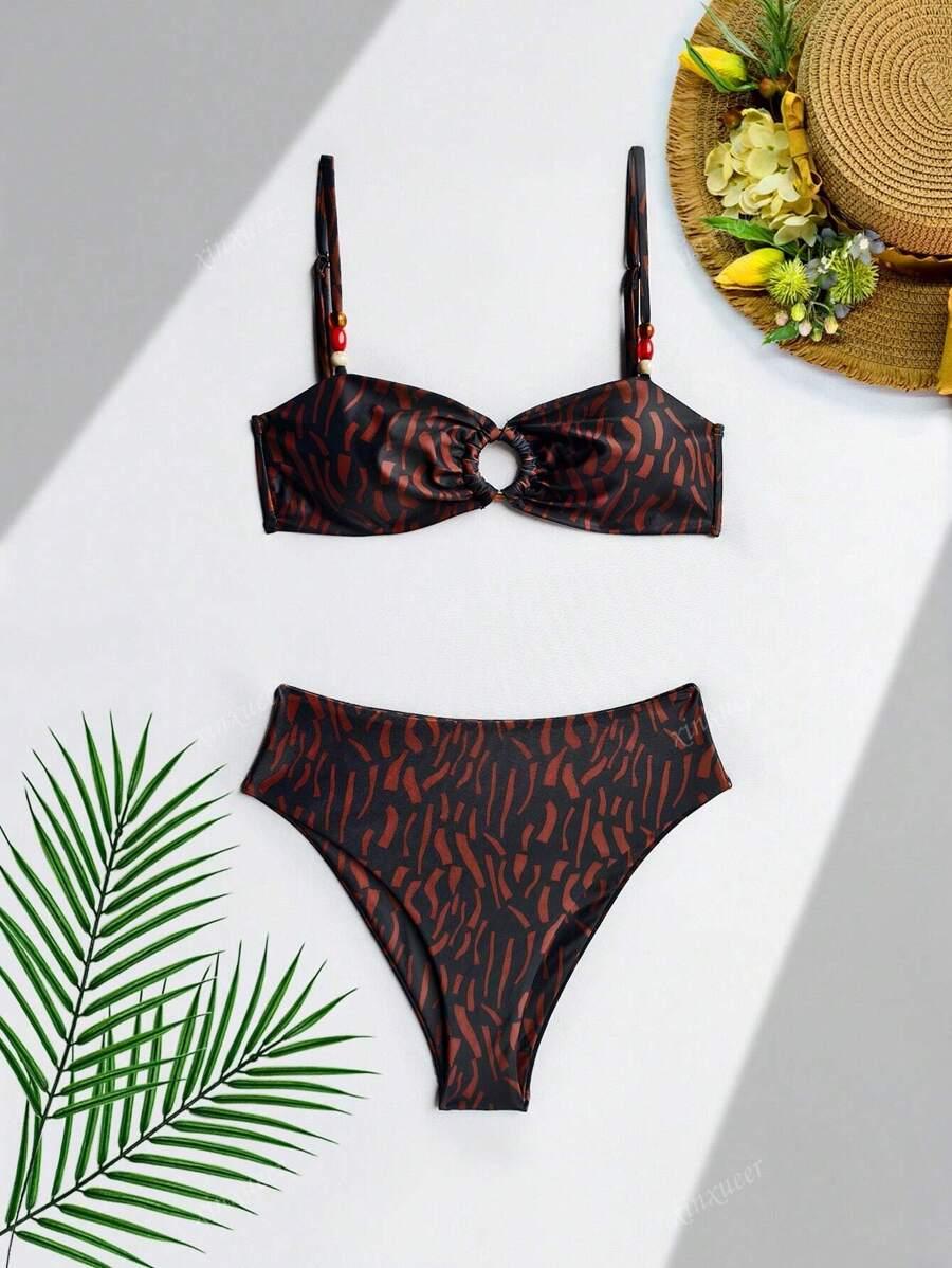 BIKINI DÓŁ animal PRINT