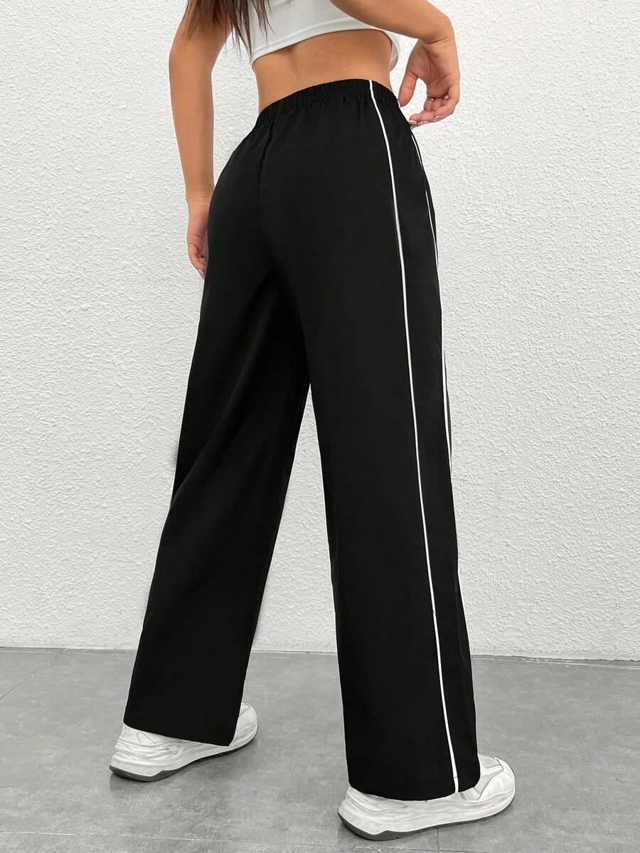 CZARNE SPODNIE CASUAL