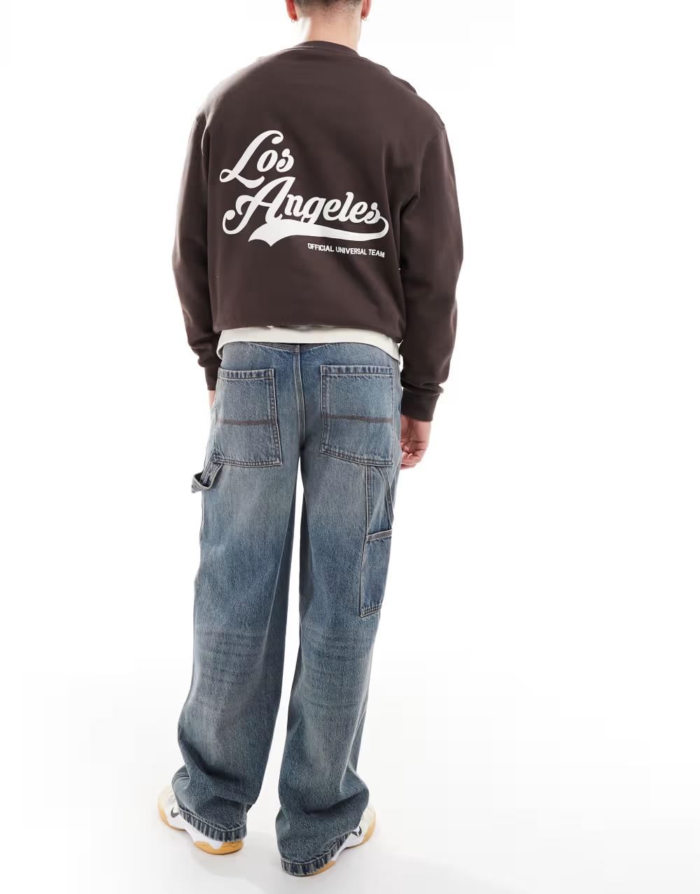 NIEBIESKIE SPODNIE JEANS