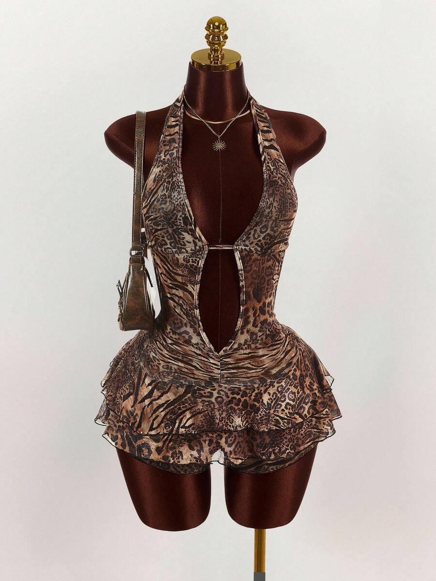 KOMBINEZON ANIMAL PRINT FALBANY
