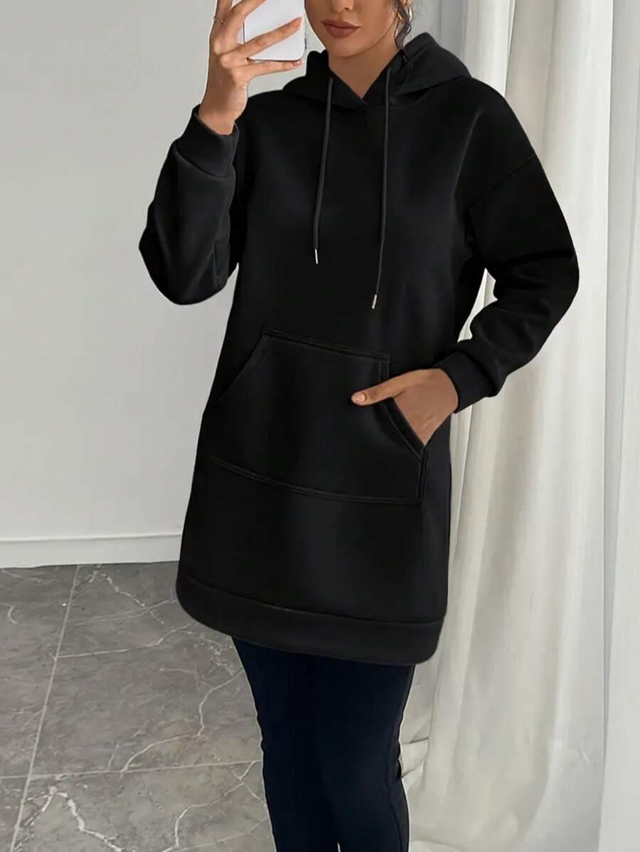 czarna bluza kaptur