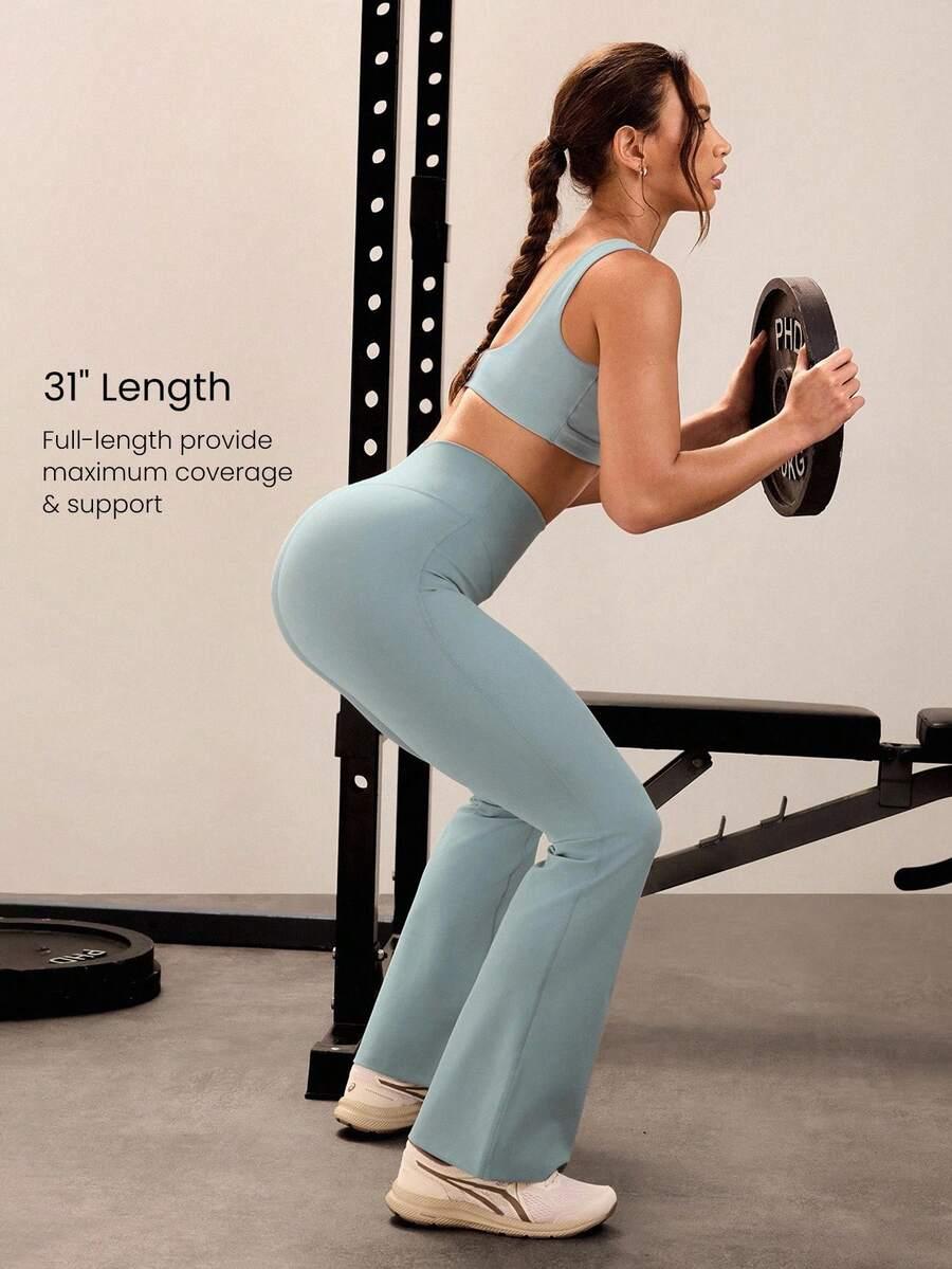 NIEBIESKIE LEGGINSY WYSOKI STAN