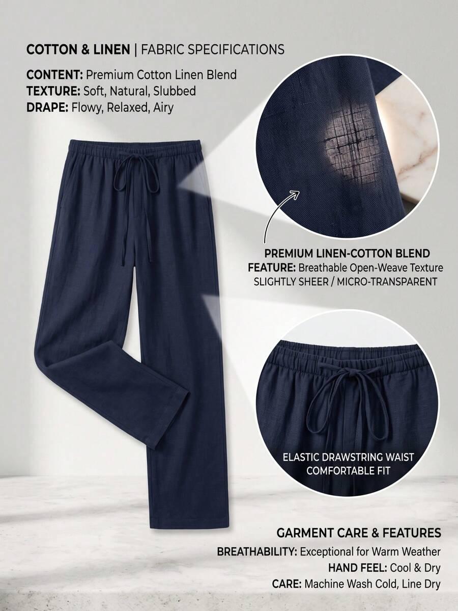 granatowe spodnie casual