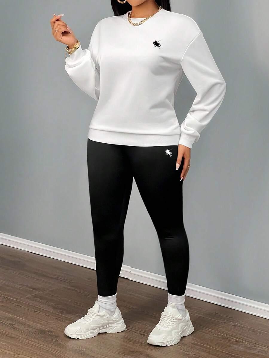 komplet bluza legginsy