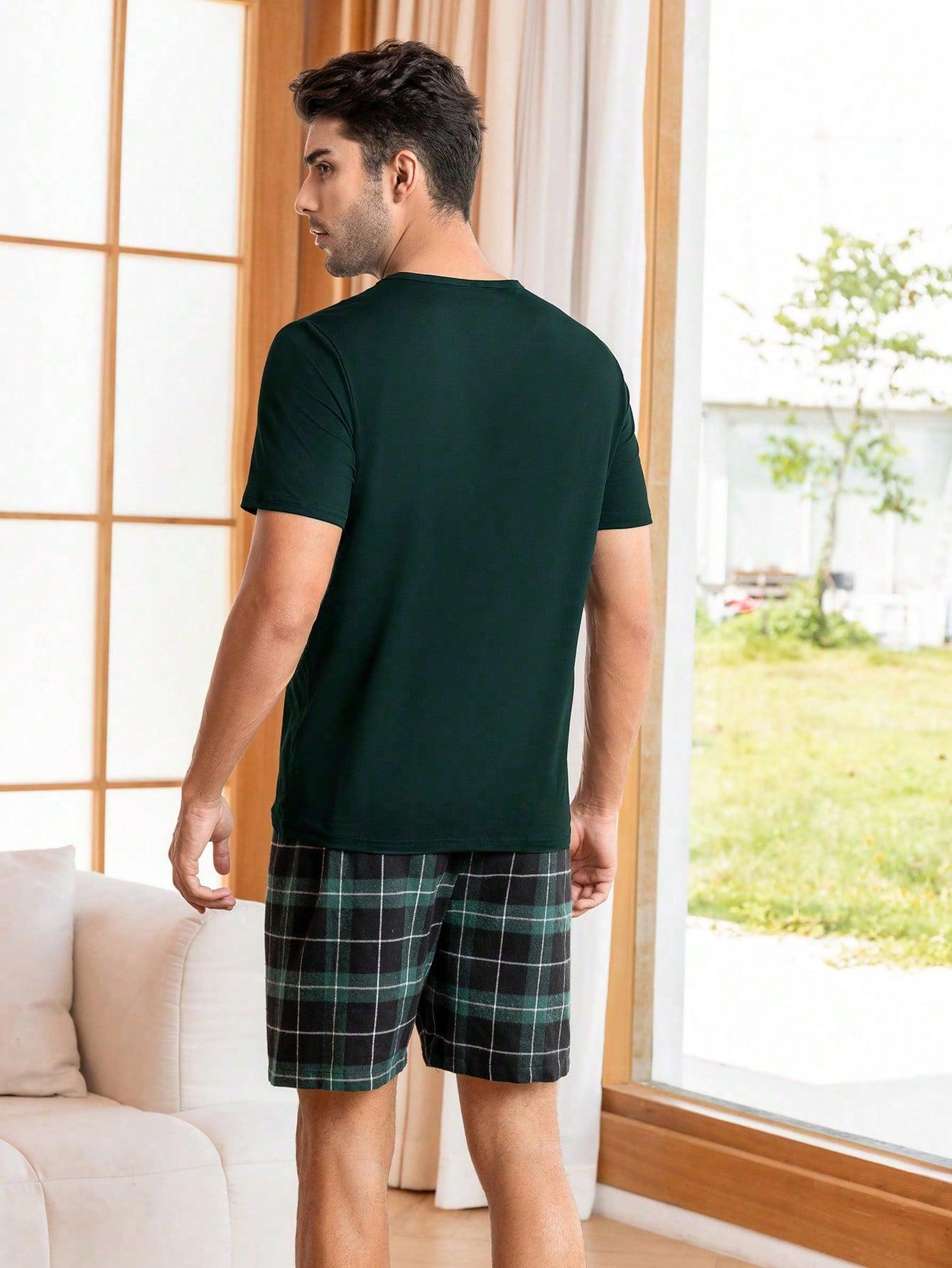 SPODENKI T-SHIRT PIŻAMA KOMPLET