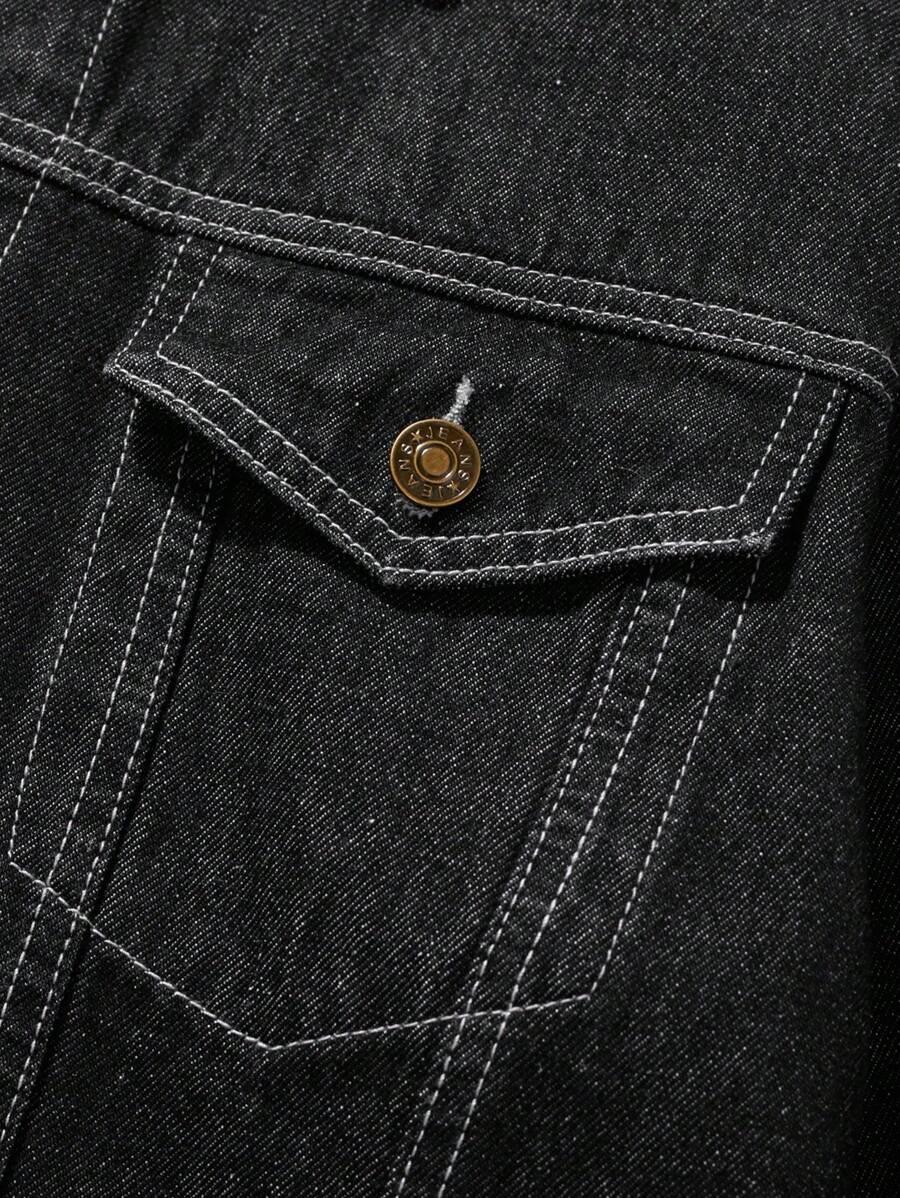 czarna kurtka jeans