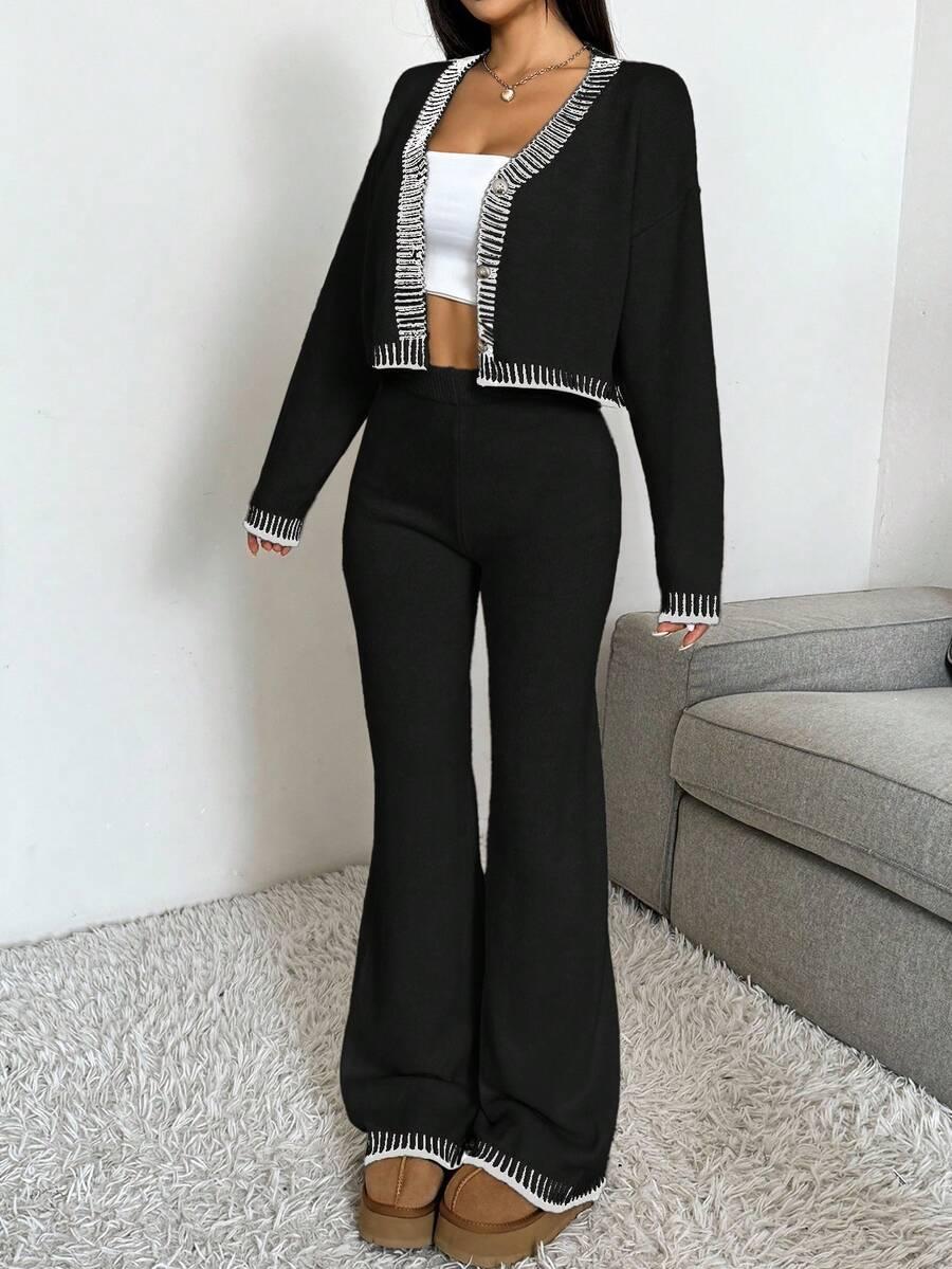 SPODNIE SWETER KOMPLET