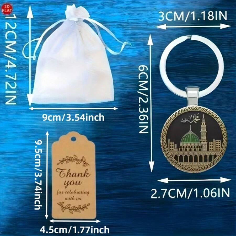 breloczek torebka organza podziękowanie 12-pack